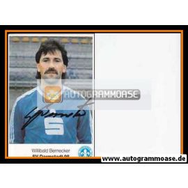Autogramm Fussball | SV Darmstadt 98 | 1986 | Willibald BERNECKER