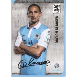 Autogramm Fussball | TSV 1860 München | 2014 | Daylon CLAASEN
