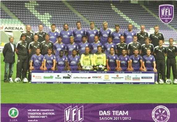Mannschaftskarte Fussball | VfL Osnabrück | 2011