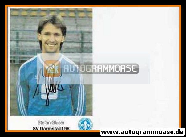 Autogramm Fussball | SV Darmstadt 98 | 1986 | Stefan GLASER
