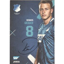 Autogramm Fussball | TSG 1899 Hoffenheim | 2019 | Dennis GEIGER