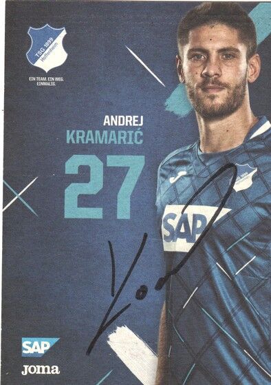 Autogramm Fussball | TSG 1899 Hoffenheim | 2019 | Andrej KRAMARIC