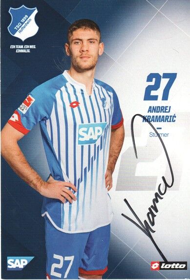 Autogramm Fussball | TSG 1899 Hoffenheim | 2015 | Andrej KRAMARIC 