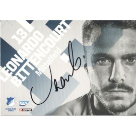 Autogramm Fussball | TSG 1899 Hoffenheim | 2018 | Leonardo BITTENCOURT