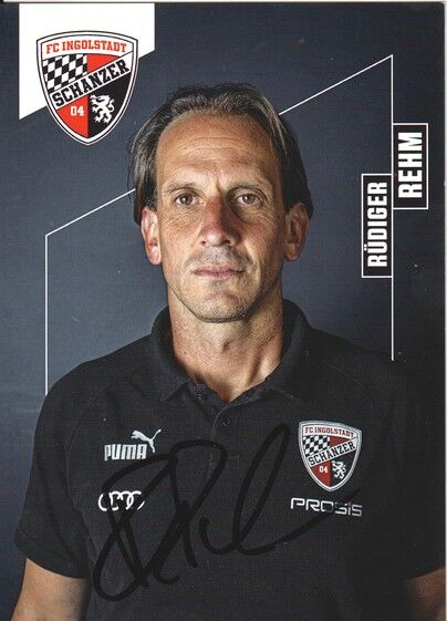 Autogramm Fussball | FC Ingolstadt 04 | 2022 | Rüdiger REHM
