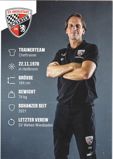 Autogramm Fussball | FC Ingolstadt 04 | 2022 | Rüdiger REHM