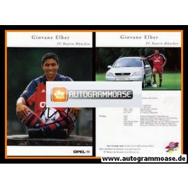 Autogramm Fussball | FC Bayern M&uuml;nchen | 2000 | Giovane ELBER _