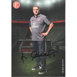 Autogramm Fussball | Fortuna Düsseldorf | 2023 | Klaus ALLOFS