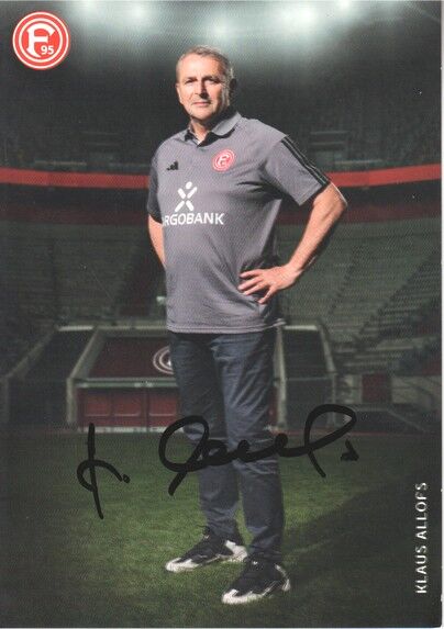 Autogramm Fussball | Fortuna Düsseldorf | 2023 | Klaus ALLOFS