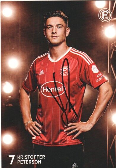 Autogramm Fussball | Fortuna Düsseldorf | 2022 | Kristoffer PETERSON