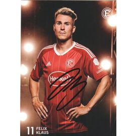 Autogramm Fussball | Fortuna Düsseldorf | 2022 | Felix KLAUS