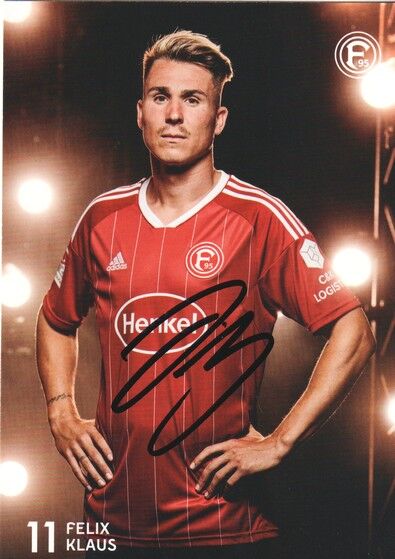 Autogramm Fussball | Fortuna Düsseldorf | 2022 | Felix KLAUS