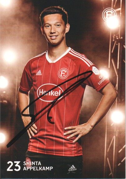 Autogramm Fussball | Fortuna Düsseldorf | 2022 | Shinta APPELKAMP
