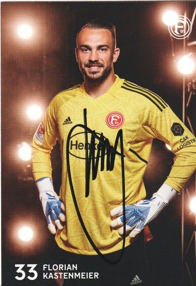 Autogramm Fussball | Fortuna Düsseldorf | 2022 | Florian KASTENMEIER