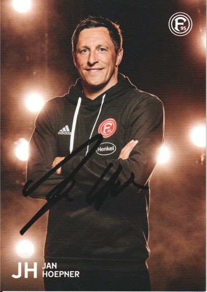 Autogramm Fussball | Fortuna Düsseldorf | 2022 | Jan HOEPNER