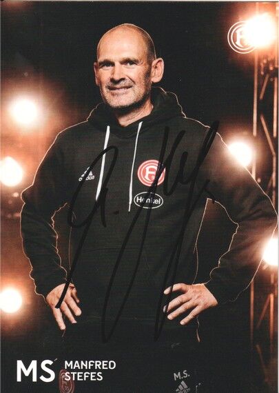 Autogramm Fussball | Fortuna Düsseldorf | 2022 | Manfred STEFES