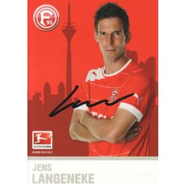 Autogramm Fussball | Fortuna Düsseldorf | 2012 | Jens LANGENEKE
