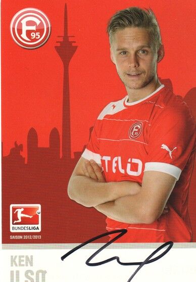 Autogramm Fussball | Fortuna Düsseldorf | 2012 | Ken ILSO