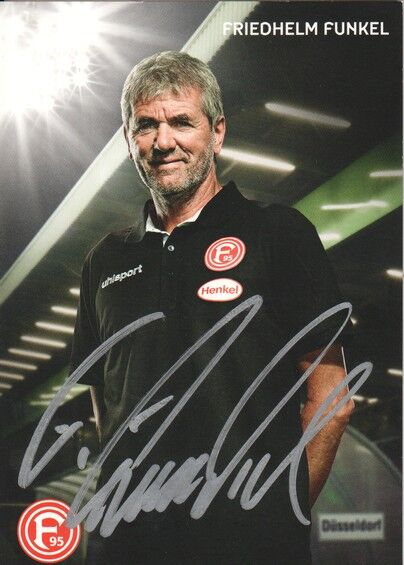 Autogramm Fussball | Fortuna Düsseldorf | 2018 | Friedhalm FUNKEL