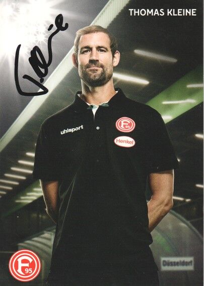 Autogramm Fussball | Fortuna Düsseldorf | 2018 | Thomas KLEINE