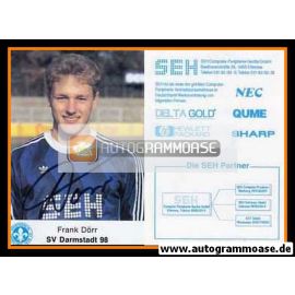 Autogramm Fussball | SV Darmstadt 98 | 1988 | Frank DÖRR