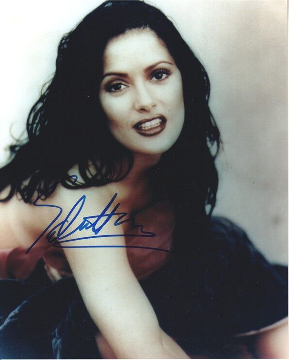 Autogramm Film (USA) | Salma HAYEK | 2000er Foto (Portrait Color XL)