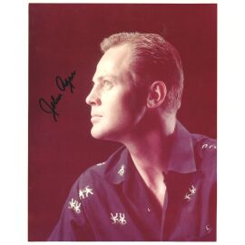 Autogramm Film (USA) | John AGAR | 1960er (Portrait Color XL)