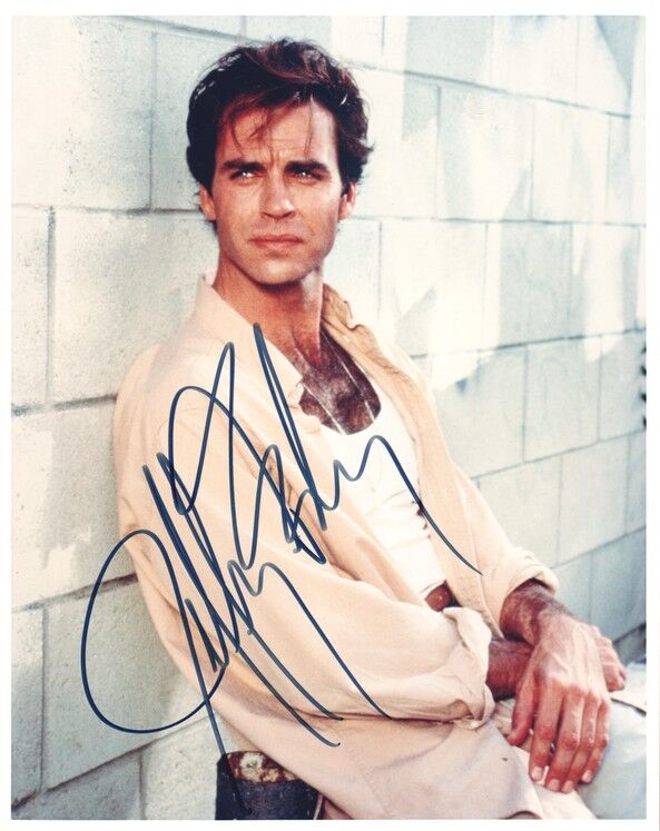 Autogramm Film (USA) | Jeff FAHEY | 1990er Foto (Portrait Color XL)