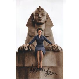 Autogramm Film (IT) | Sophia LOREN | 1957 Foto (Portrait Color XL) Sphinx