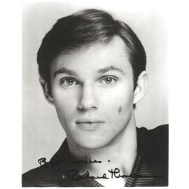 Autogramm Film (USA) | Richard THOMAS | 1970er Foto (Portrait SW XL) Waltons