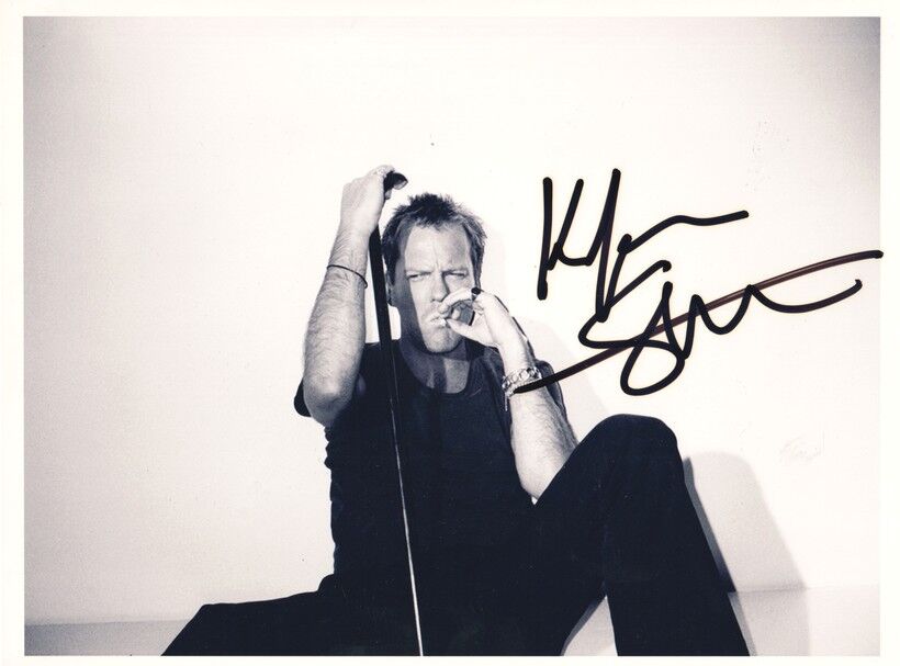 Autogramm Film (CAN) | Kiefer SUTHERLAND | 2000er (Portrait SW XL)