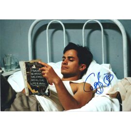 Autogramm Film (MX) | Gael GARCIA BERNAL | 2004 Foto (Portrait Color XL) Motorcycle Diaries