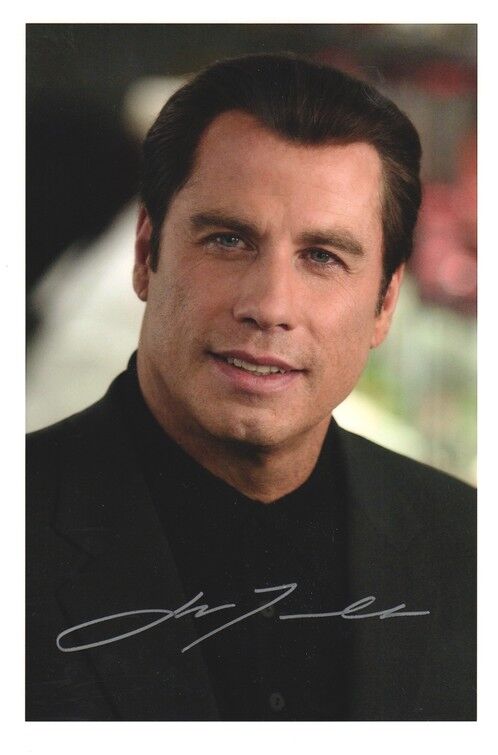 Autogramm Film (USA) | John TRAVOLTA | 2005 Foto (Portrait Color XL) Be Cool