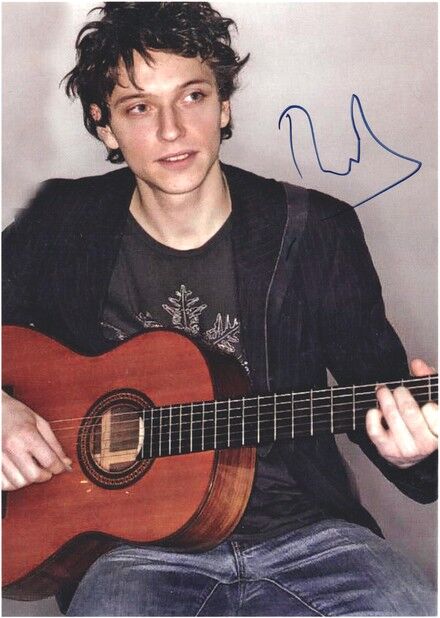 Autogramm Pop (FR) | RAPHAEL Haroche | 2000er Foto (Portrait Color XL) 1