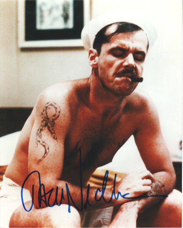 Autogramm Film (USA) | Jack NICHOLSON | 1973 Foto (Portrait Color XL) "Last Detail"