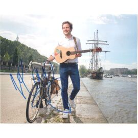 Autogramm Gitarre (FR) | VIANNEY | 2010er Foto (Portrait Color XL)