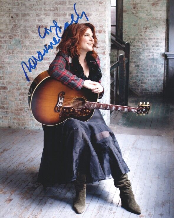 Autogramm Country (USA) | Rosanne CASH | 2010 Foto (Portrait Color XL) The List