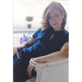 Autogramm Film (USA) | Alyson HANNIGAN | 2010er Foto (Portrait Color XL)
