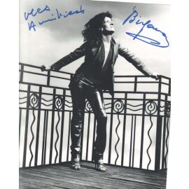 Autogramm Film / Pop (ALG) | BIYOUNA | 2000er Foto (Portrait SW XL)