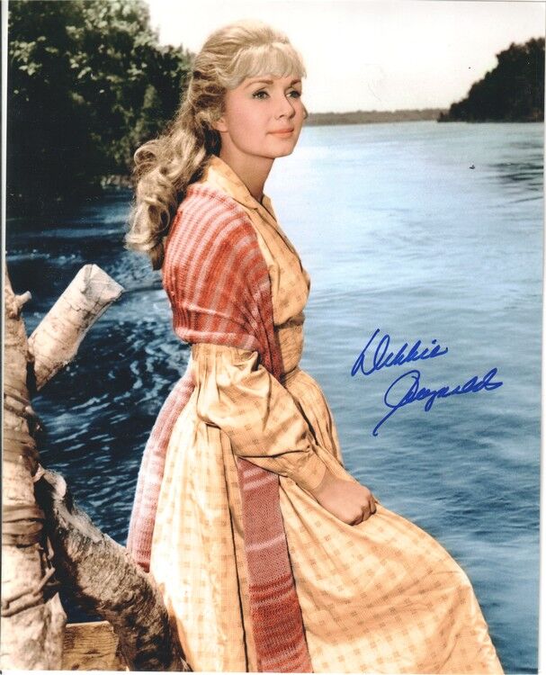 Autogramm Film (USA) | Debbie REYNOLDS | 1962 Foto (Portrait Color XL) "How The West Was Won"