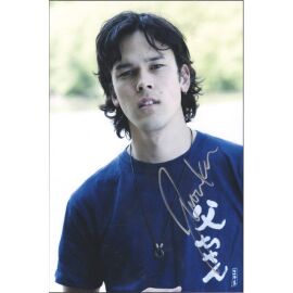 Autogramm Pop (USA) | Justin NOZUKA | 2000er Foto (Portrait Color XL)