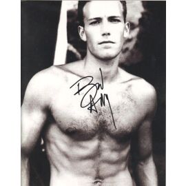 Autogramm Film (USA) | Ben AFFLECK | 2000er Foto (Portrait SW XL) TOPLESS