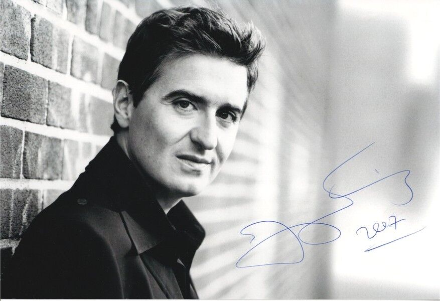 Autogramm Piano (FR) | Jean-Yves THIBAUDET | 2000er Foto (Portrait SW XL)