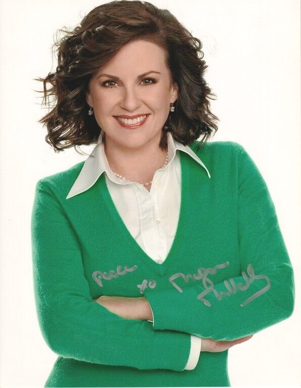 Autogramm Film (USA) | Megan MULLALLY | 2000er Foto (Portrait Color XL)