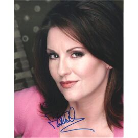 Autogramm Film (USA) | Megan MULLALLY | 1999 Foto (Portrait Color XL) Will+Grace