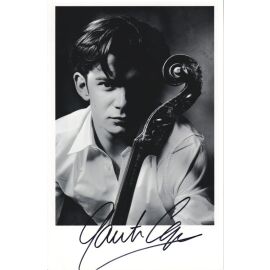 Autogramm Cello (FR) | Gautier CAPUCON | 2000er Foto (Portrait SW XL)