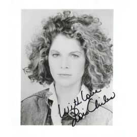Autogramm Film (USA) | Lois CHILES | 1980er Foto (Portrait SW XL)