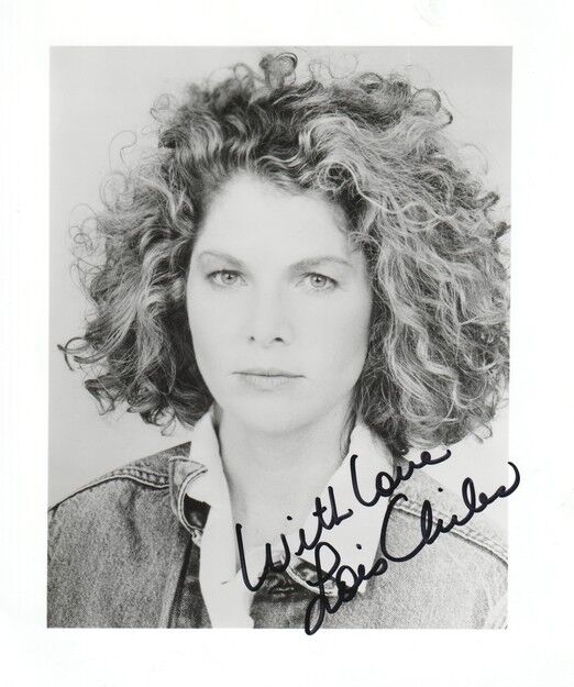 Autogramm Film (USA) | Lois CHILES | 1980er Foto (Portrait SW XL)