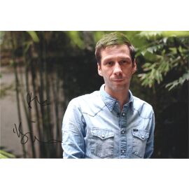 Autogramm Komponist (FR) | Alex BEAUPAIN | 2010er Foto (Portrait Color XL)
