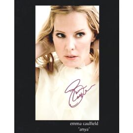 Autogramm Film (USA) | Emma CAULFIELD | 2000er Foto (Portrait Color XL) "Buffy"